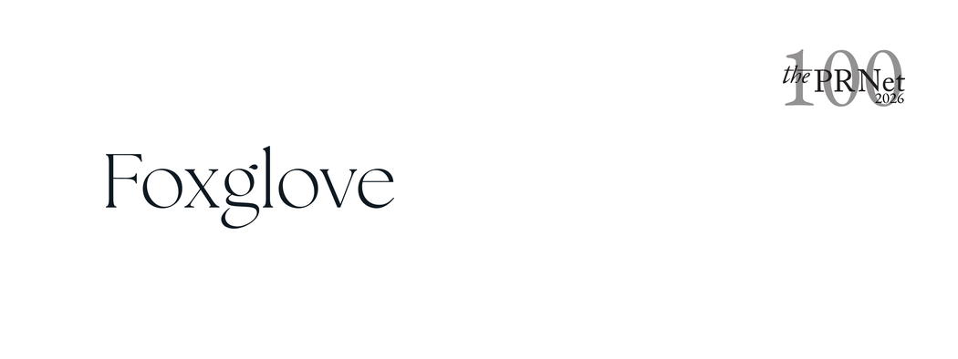 The PR Net 100 2026 Foxglove Communications